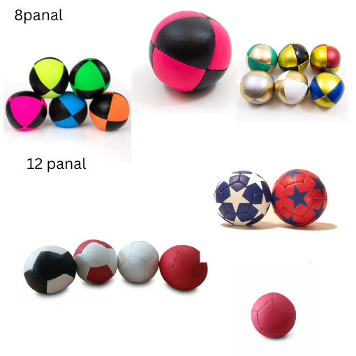 Custom Multi-Color Juggling Balls – Personalized Logo & Pattern Design